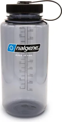 Produktbild von Nalgene Weithalstrinkflasche Sustain 1 L grau-schwarz