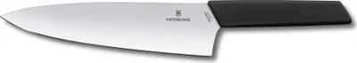Image de Victorinox Swiss Modern couteau à trancher extra large 20cm blister noir