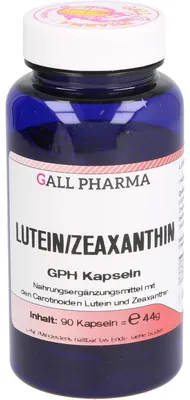 Image de GALL PHARMA, capsules de lutéine/zéaxanthine GPH, boîte de 90 capsules