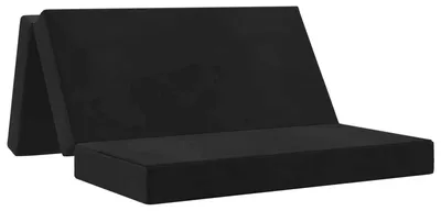 Immagine prodotto di Divano letto pieghevole vidaXL 140 x 67 x 45 cm Nero