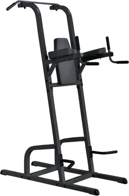 Productafbeelding van Kraftstation | Kniehefstang | Klimrek | Dipstation | Push-up station | Black Edition
