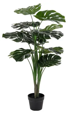 Zdjęcie produktu dla SZTUCZNA roślina MONSTERA w doniczce 90 cm WYSOKA