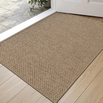 Produktbild von Schmutzfangmatte Innen 60 x 90 cm, rutschfest, dunkelbeige