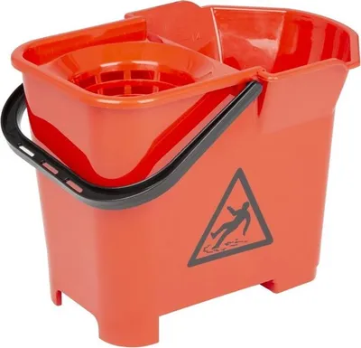 Obrázok produktu pre Vedro na mop Jantex červené 14 l