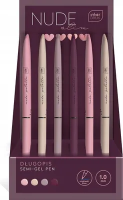 Produktbild von Nude Slim blauer Gel-Kugelschreiber