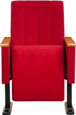Produktbild von Designer Roter Luxus Stuhl 1-Sitzer Moderner Lehnstuhl Textil Holzmöbel
