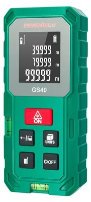 Productafbeelding van Ermenrich - 83083 - Afstandsmeetapparaat GS40 met laser