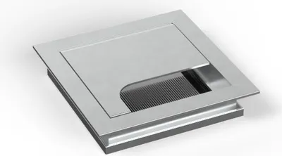 Produktbild von BMB EXIT Edge 16, 80x80x16 mm, alu/alu