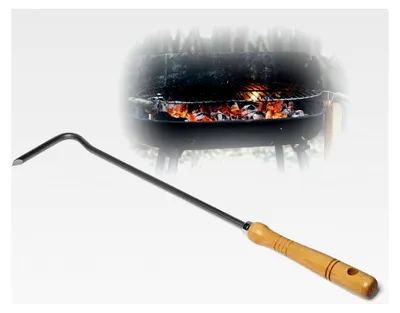 Produktbild von Feuerhaken mit Holzgriff