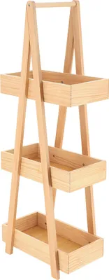 Obrázek produktu pro Úzká bambusová police JAPANDI, Bambus/MDF, 19 x 30 x 81 cm