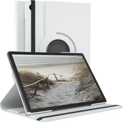 Produktbild von EAZY CASE - Tablet Hülle für Samsung Galaxy Tab A9 Plus Schutzhülle, Tablet Case 360° drehbar in Weiß