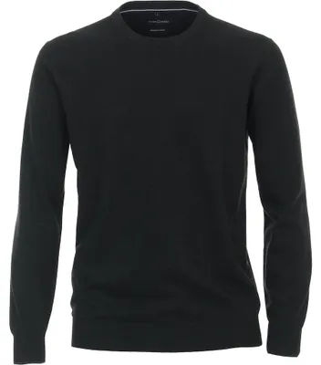 Produktbild von CASAMODA - Herren Pullover Rundhals (423980800), Größe: L, Farbe: Grün (344)