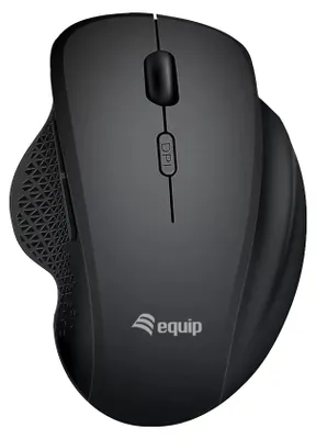 Obrázek produktu pro Equip 245121, Pro praváky, Optický, RF bezdrátové + Bluetooth, 1600 DPI, Černá