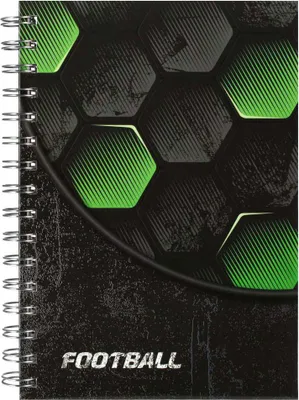 Obrázek produktu pro Spirálový zápisník Fotbal, A5