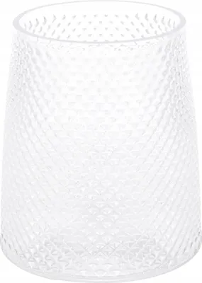 Obrázek produktu pro Dekorativní skleněná váza na květiny 18 cm