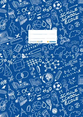 Produktbild von Heftschoner A4 Schoolydoo blau Packung mit 25 Stück