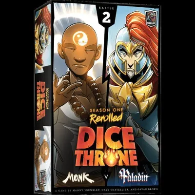Produktbild von Dice Throne Inc: Dice Throne S1r Box 2 Monk V Paladin