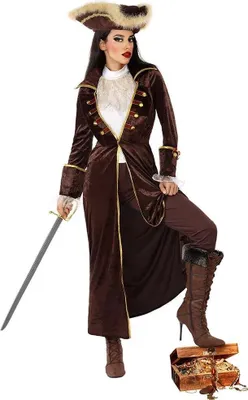 Immagine prodotto di Atosa Costume da pirata marrone XL Bambini marrone XL
