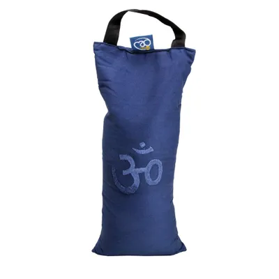 Produktbild von Yoga-Mad - Sandsack-Gewicht, "Om", Kies MQ660 (Einheitsgröße) (Blau)