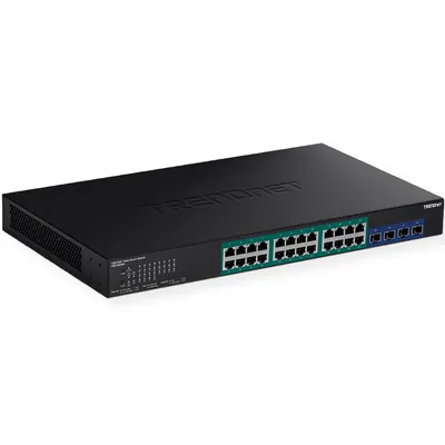 Immagine prodotto di TrendNet TPE-30284 TRENDnet 28-Port Gigabit Web Smart PoE+ Switch w.10G SFP+