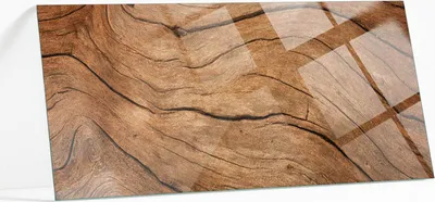Produktbild von Bedruckte Glas Tischplatte 125x50 cm – Glasplatte mit Motiv – Esstischplatte bedruckt – Sicherheitsglas mit Druck – Tischplatte Ersatz – pflegeleicht – modern – dekorativ – Motivglas – Glastisch modern – Glasplatte Kunst – Glastischplatte Nachbildung – Natürliche Holzmaserung
