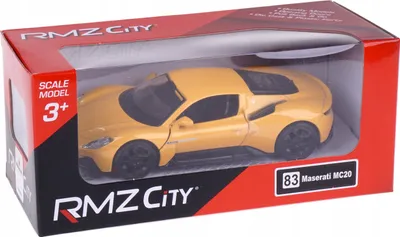 Obrázok produktu pre Model 1:32, RMZ Maserati MC20, žltý