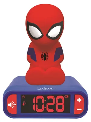 Immagine prodotto di Lexibook, Spider-Man, Sveglia con luce notturna, modello RL800SPLXB