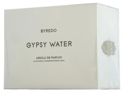 Produktbild von Byredo Gypsy Water Absolu de Parfum, Unisex, 100 ml, Flüssiges Parfüm, Spray, Alcohol Denat., Parfum (Fragrance), Tetramethyl Acetyloctahydronaphthalenes, Aqua (Water/Eau),..., 1 Stück(e)