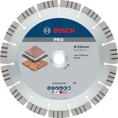 Produktbild von PRO Stone Diamanttrennscheibe, 230 x 22,23 mm