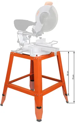 Produktbild von ATIKA Ersatzteil | Untergestell Gestell für Kappsäge KGSZ 210 / KGSZ 255/ KGSZ 305