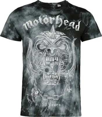 Produktbild von Motörhead T-Shirt Herren Cracked Bull grau Band-Merch, Bands 100% Baumwolle M
