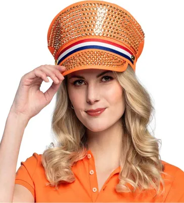 Produktbild von Boland 661887, Fancy dress cap, Erwachsener, Uni, Polystyrene, Acryl, Polyester, Orange, 142 g