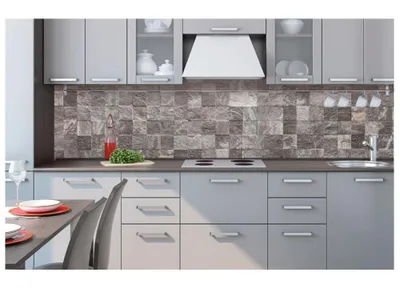 Zdjęcie produktu dla Dimex fototapeta do kuchni KI-260-089 Płytki kamienne 60 x 260 cm