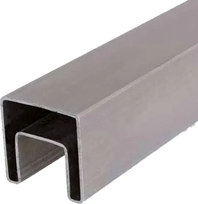 Produktbild von Edelstahl Handlauf eckig 40 x 40 mm - Länge: 3 m