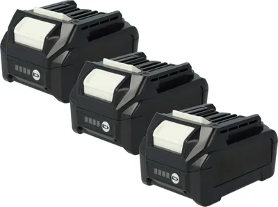 Produktbild von vhbw 3x Akku kompatibel mit Makita W001G Werkzeug (2500 mAh, Li-Ion, 40 V)