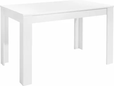 Produktbild von byLIVING Esstisch Nepal, 120x80 cm, Melaminbeschichtung weiß