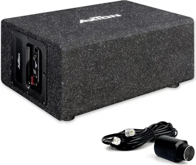 Produktbild von AXTON ATB120QBA Aktiv-Subwoofer Bassreflex Kiste 20 cm