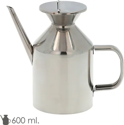 Immagine prodotto di Bottiglia per olio in acciaio inox "Classic", modello 625 ml.
