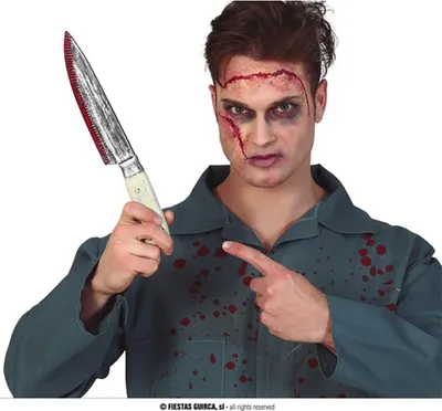 Produktbild von Guirca Küchenmesser Mit Blut 33 Cm One Size