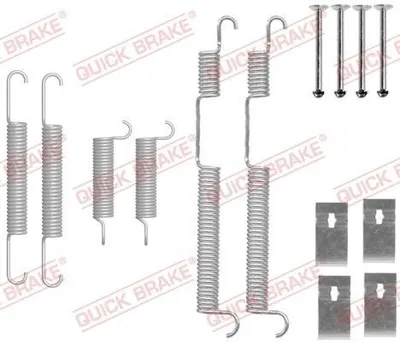 Produktbild von QUICK BRAKE Zubehörsatz Bremsbacken 105-0844 Hinten für KIA SPORTAGE (K00)