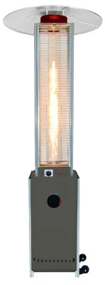 Produktbild von Heizpilz Gasheizer Gasheizstrahler Terrassenheizstrahler Heizstrahler Heizlampe,Farbe:anthrazit (Pantone 419U)