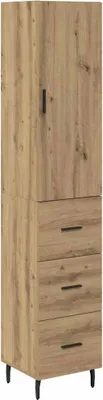 Immagine prodotto di Credenza con cassetto Rovere artigianale 34,5 x 34 x 180 cm