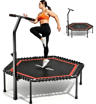 Immagine prodotto di Mini trampolino fitness - Rebounder per interni - 127 cm - 227 kg
