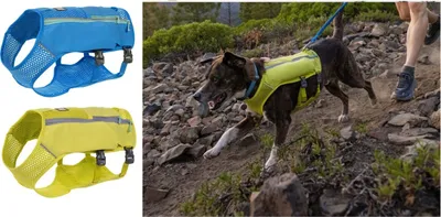Produktbild von Ruffwear Trail Runner™ Running Veste, Farbe:Lichen Green, Größe:XS