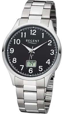Produktbild von Regent 32-FR-301 Uhr Herrenuhr Edelstahl Datum silber