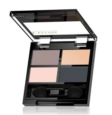 Image de Eveline Cosmetics Quattro Eyeshadow – fard à paupières, longue tenue, Teinte 02
