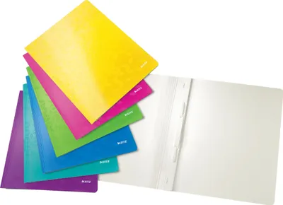 Zdjęcie produktu dla Leitz 30011099, Konwencjonalny folder na dokumenty, A4, Karton, Różne kolory, Krajobraz/Portret, 250 ark.