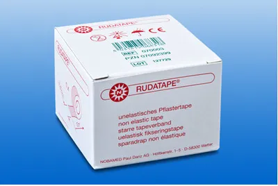 Produktbild von NOBA Rudatape® Pflastertape weiß 10 m x 3,80 cm