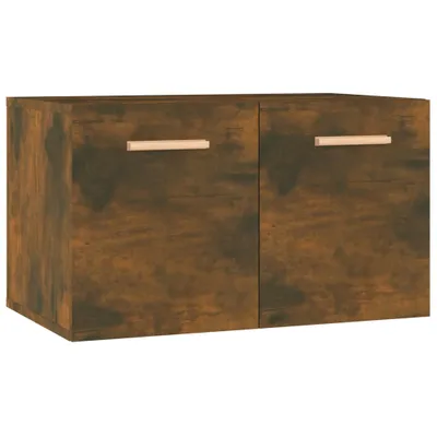 Produktbild von vidaXL Wandschrank Räuchereiche 60x36,5x35 cm Holzwerkstoff