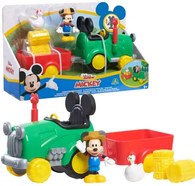 Obrázek produktu pro Mickey Mouse s traktorem a příslušenstvím - (K134347)